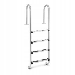 Rebrík na bazén - Uniprodo bazénový rebrík 4 stupne 157 cm
